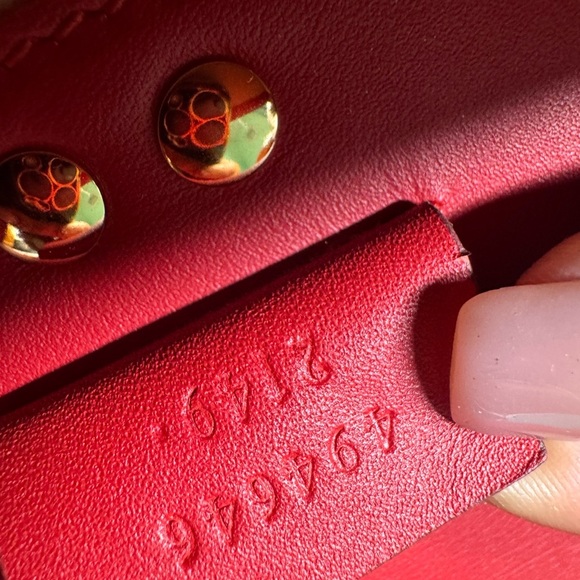Gucci Red Mini Crossbody Bag - Picture 8 of 11